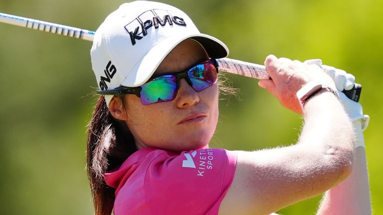 Leona Maguire, lors du championnat Aramco