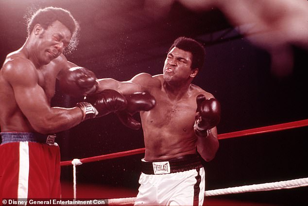 George Foreman et Muhammad Ali