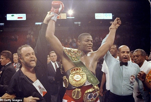 Riddick Bowe et Evander Holyfield