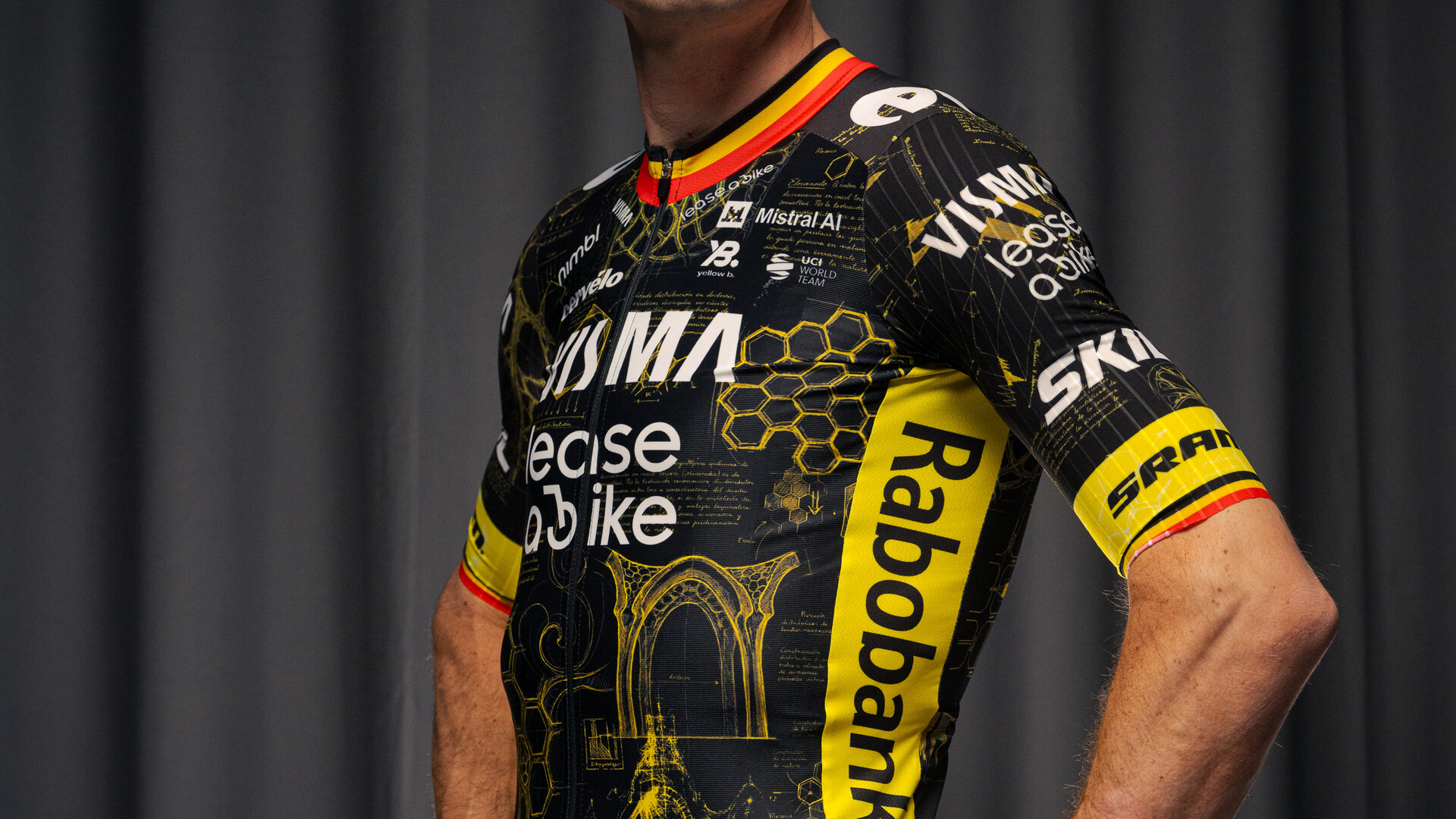 Avant du maillot spécial édition du Tour de France 2026