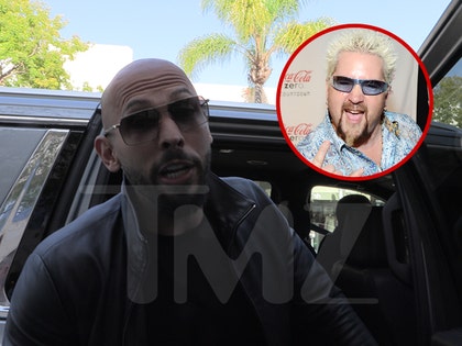 Andrew Tate s'en prend violemment à Guy Fieri après leur rencontre à l'UFC !