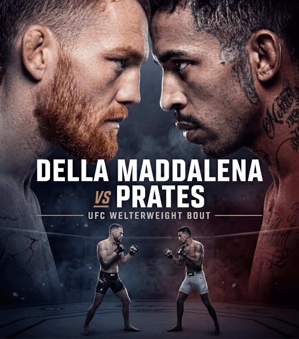 Calendrier des Combats de l'UFC à Perth : Tout Savoir sur la Rencontre Épique Della vs. Prates !