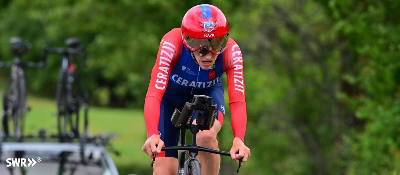 Franziska Brauße lors des Championnats de cyclisme sur route en 2025.