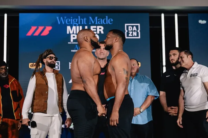 Jarrell Miller surpasse Lenier Pero de plus de 23 kg lors de la pesée !