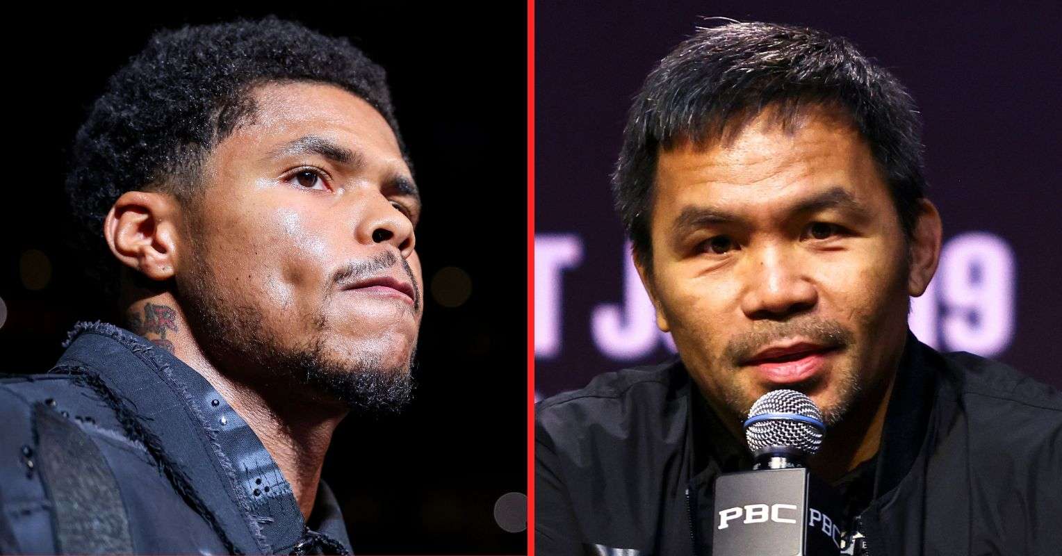 Manny Pacquiao affirme qu'un ancien champion battrait Shakur Stevenson à son apogée !