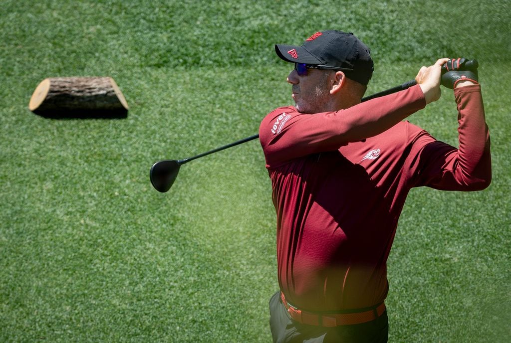 Sergio García au Masters d'Augusta
