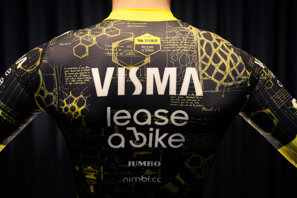 Dos du maillot spécial édition du Tour de France 2026