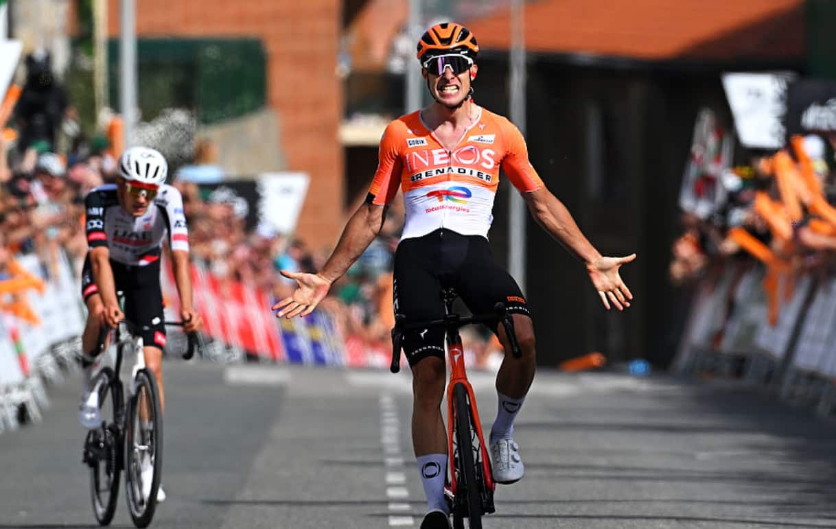 Victoire de Laurence à la 3e étape des Pays Basques : Seixas en tête, Del Toro chute et abandonne !