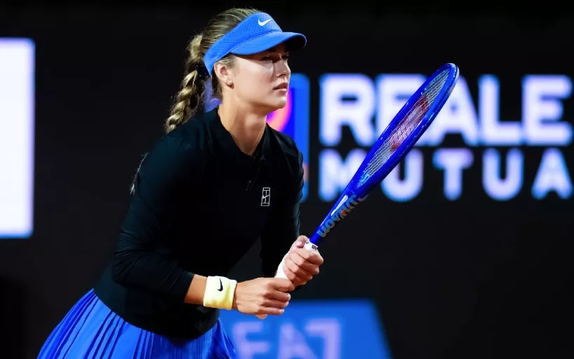 Anna Kalinskaya s'incline face à Aliona Ostapenko en quart de finale à Rome !