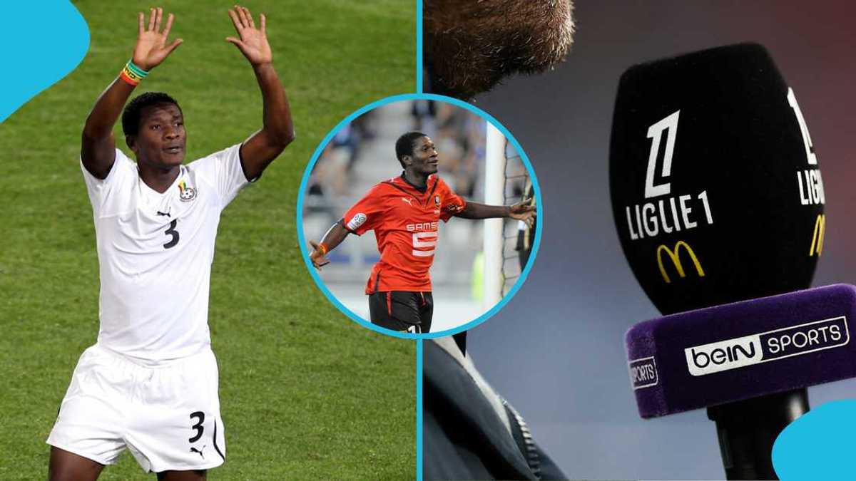 Asamoah Gyan honoré par la Ligue 1 dans un émouvant hommage sur les réseaux sociaux