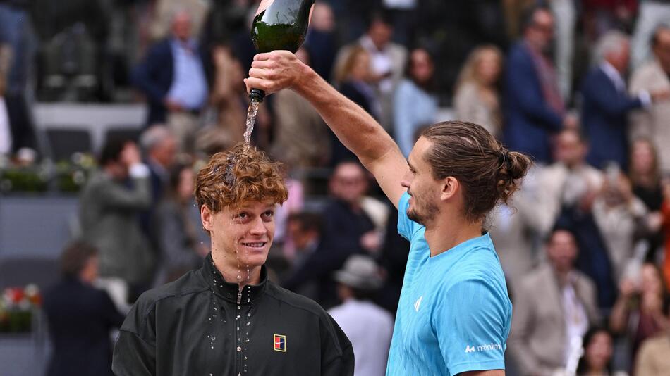 Jannik Sinner et Alexander Zverev