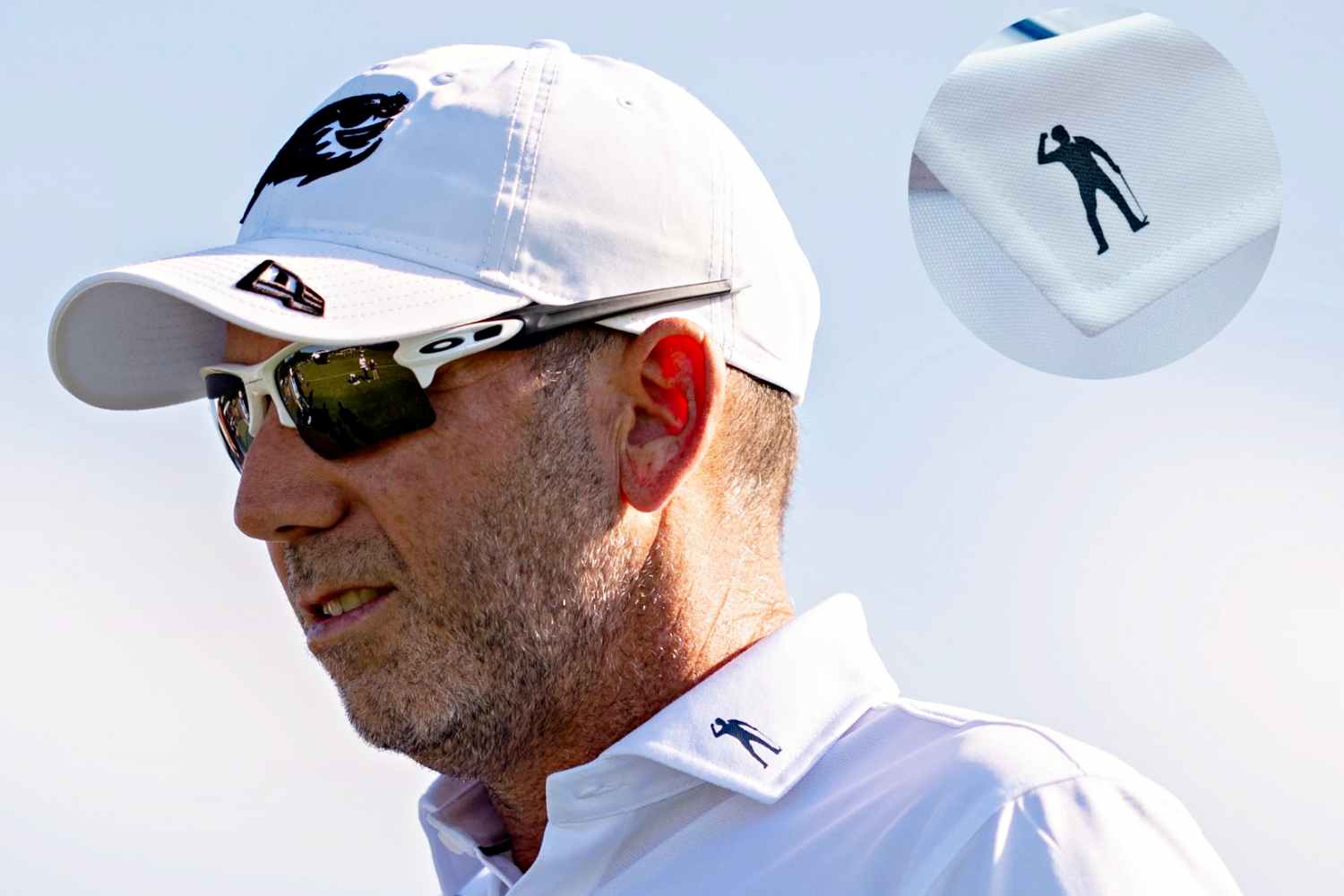 Sergio García rendant hommage à Seve Ballesteros