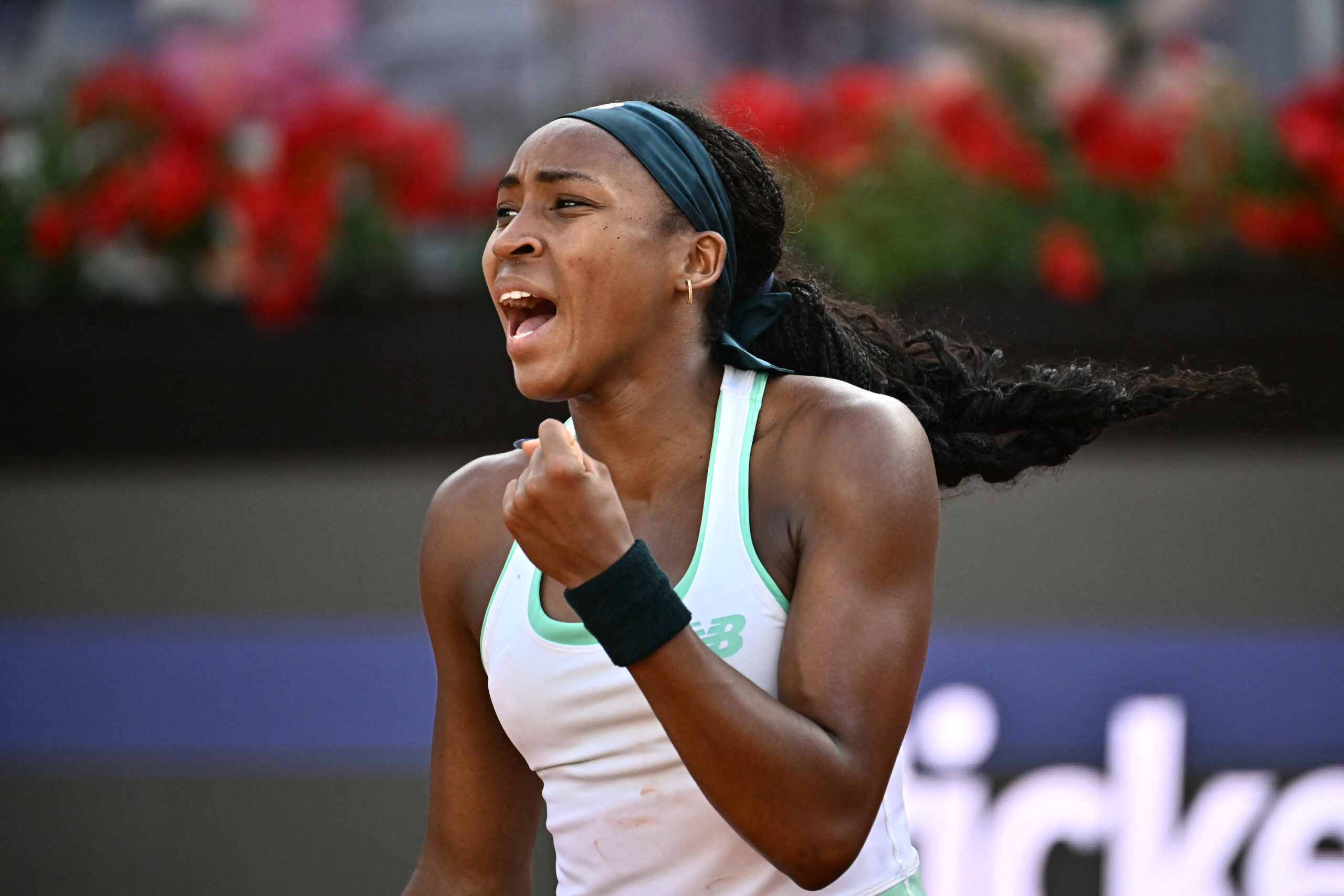 Gauff renverse un double break dans le troisième set et file vers les huitièmes de finale à Rome !