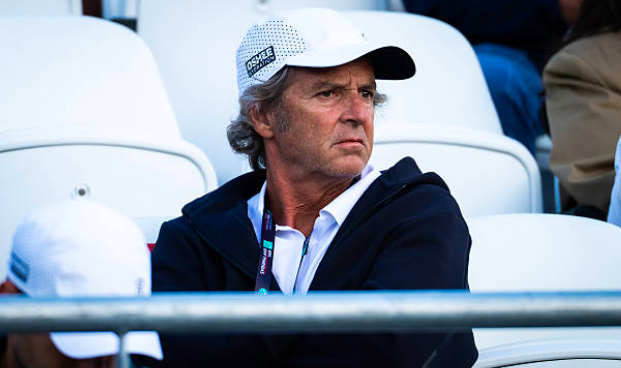 Francis Roig et Iga Swiatek à l'entraînement à Rome.
