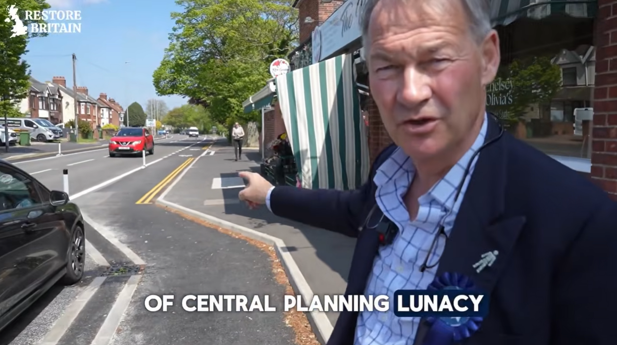 Les cyclistes, une espèce en voie de disparition : un député britannique critique son conseil pour avoir installé une piste cyclable peu utilisée !