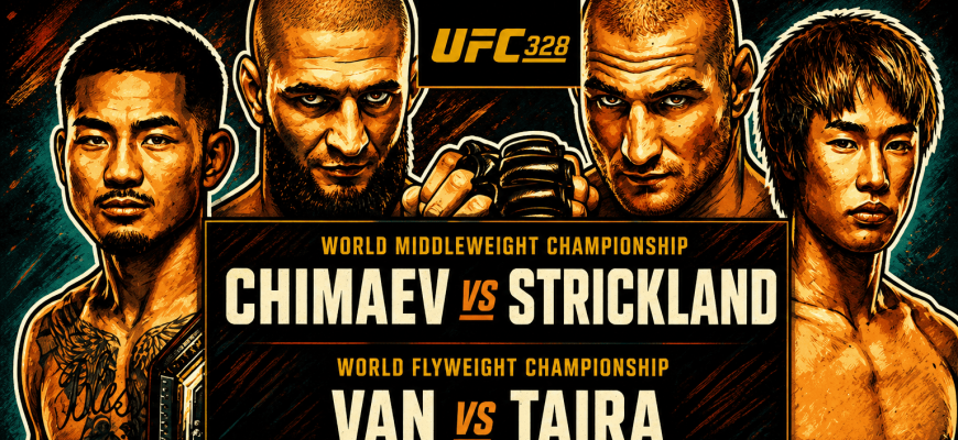 UFC 328 programme et diffusion