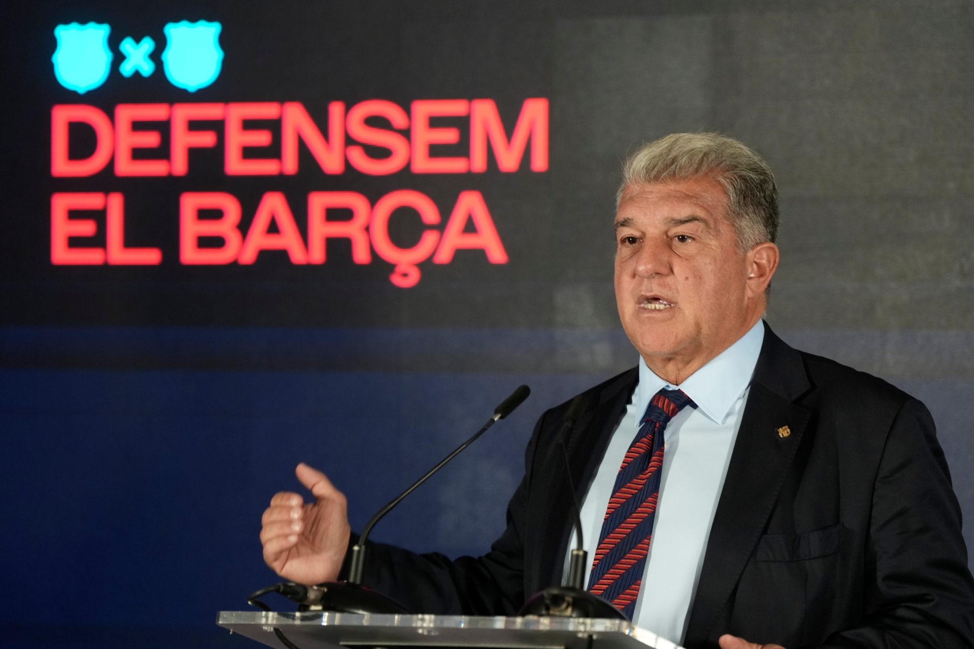 Joan Laporta, président élu du Barça.
