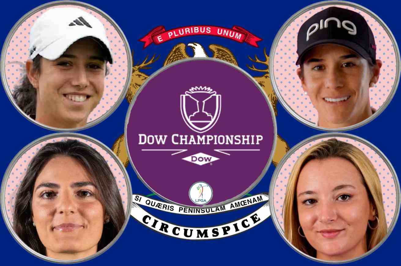 Golf - LPGA Tour, Dow Championship, Azahara Muñoz, Julia López, Carolina López-Chacarra, Carla Tejedo