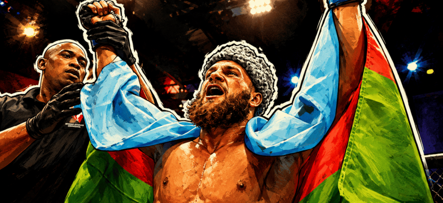 Rafael Fiziev lors de l'UFC Baku