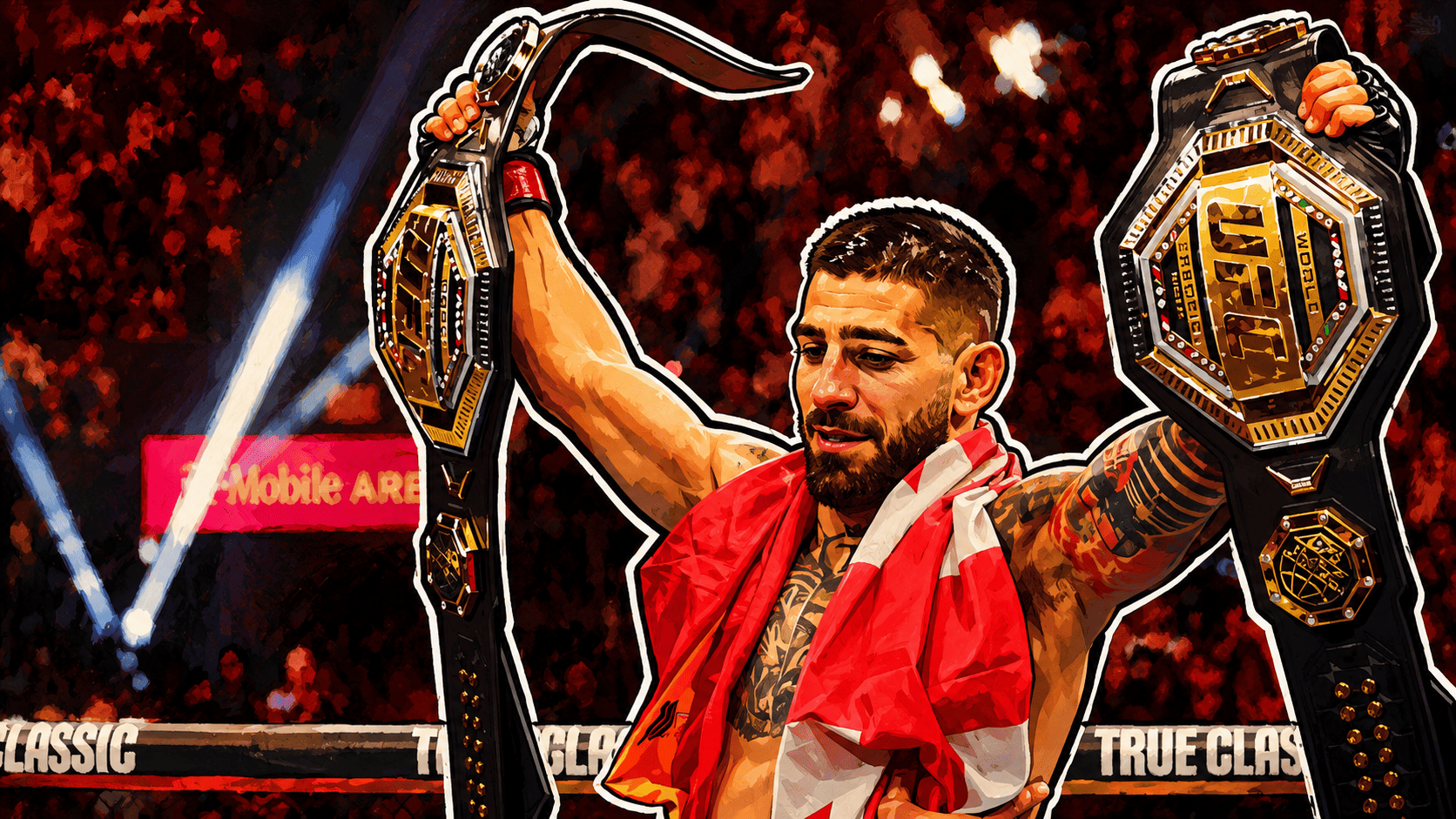 Aujourd'hui dans l'histoire de l'UFC : Ilia Topuria devient double champion