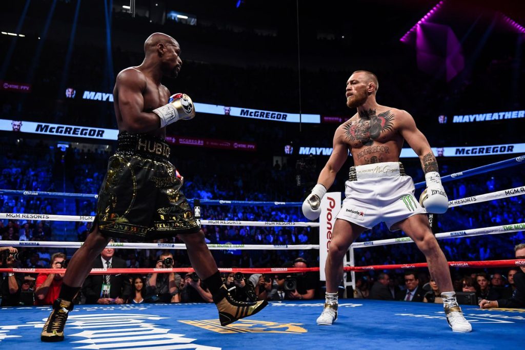 Conor McGregor et Floyd Mayweather