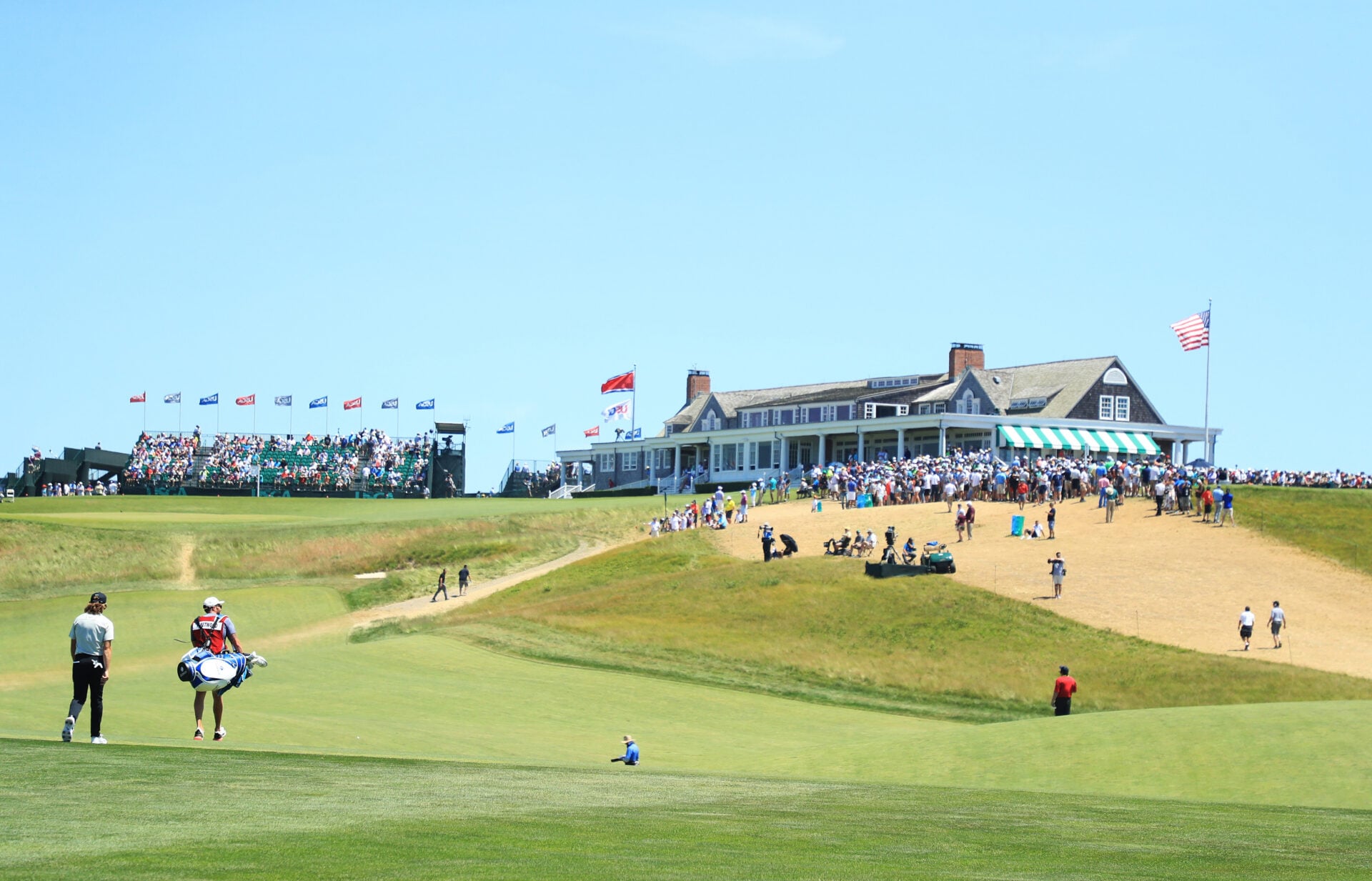 The score a 10-handicapper shot at Shinnecock in 30 mph winds just two weeks before the U.S. Open