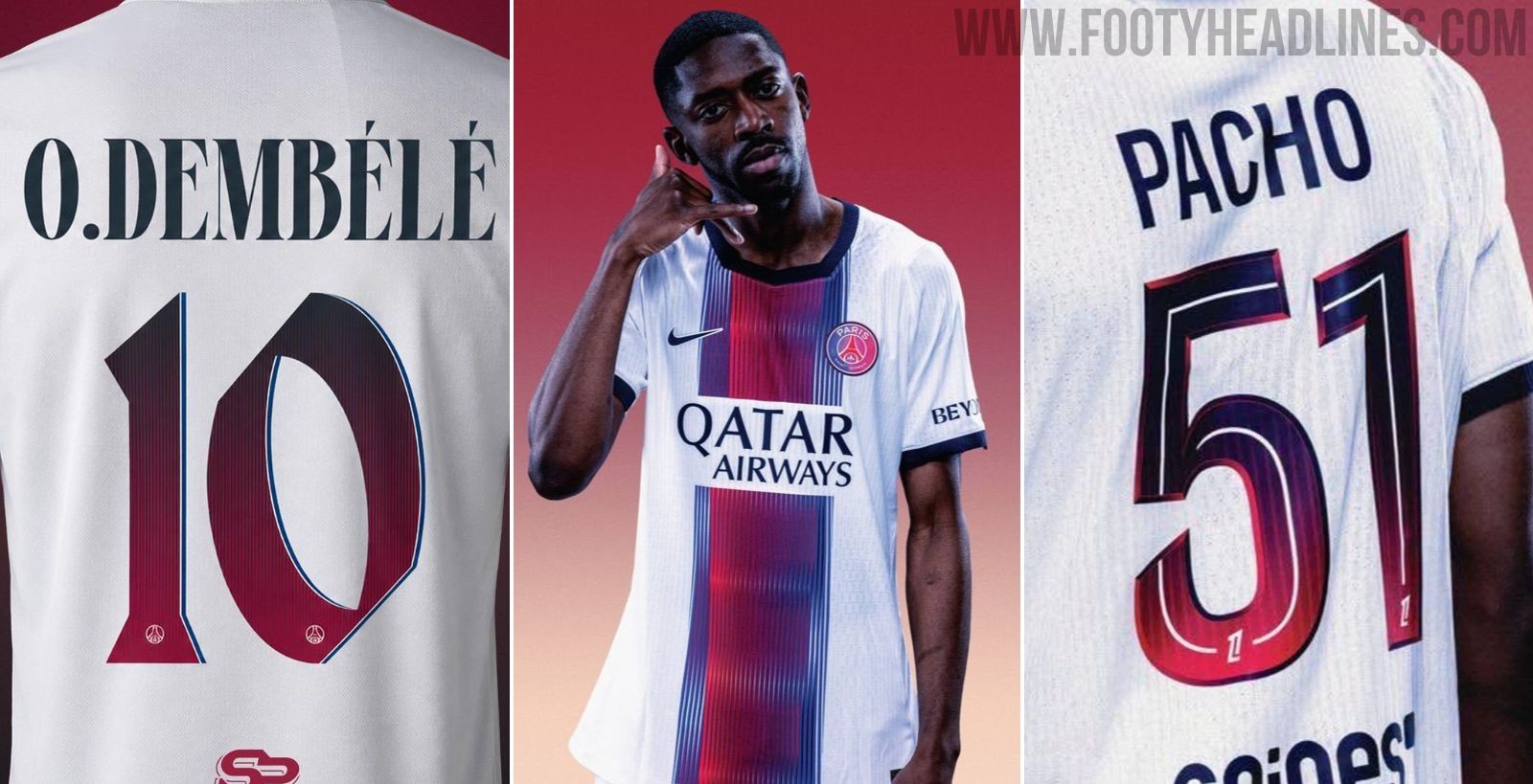 Nouvelles Polices pour le Maillot Extérieur 26-27 du PSG !
