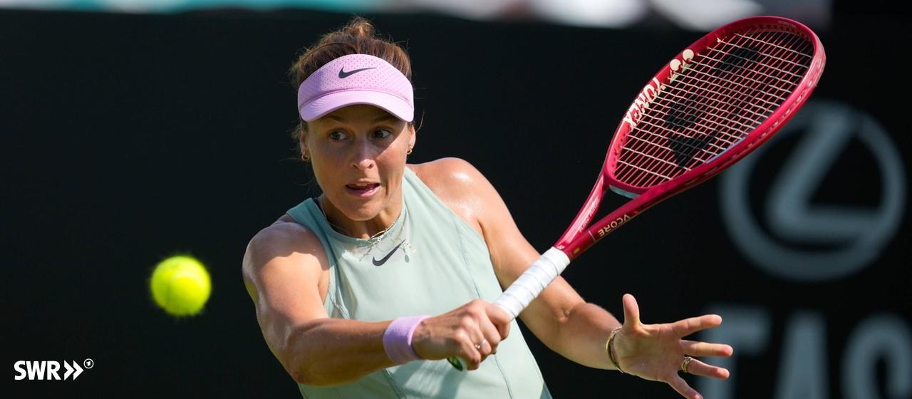 Tatjana Maria au tournoi sur gazon d’Eastbourne