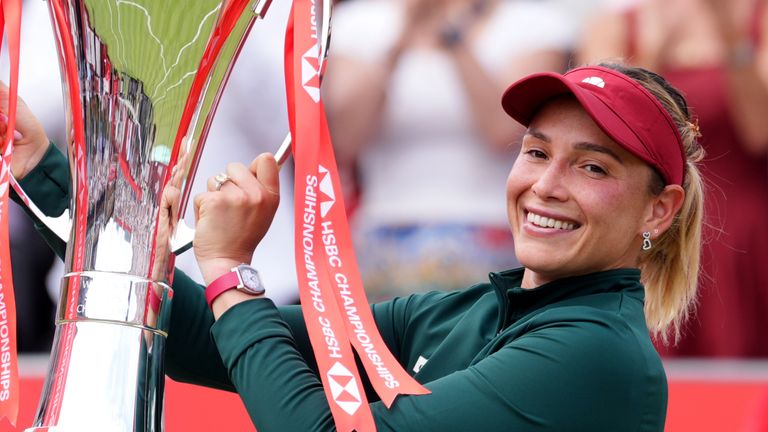 Donna Vekic a remporté le titre de simple dames à Queen's, son premier depuis 2023