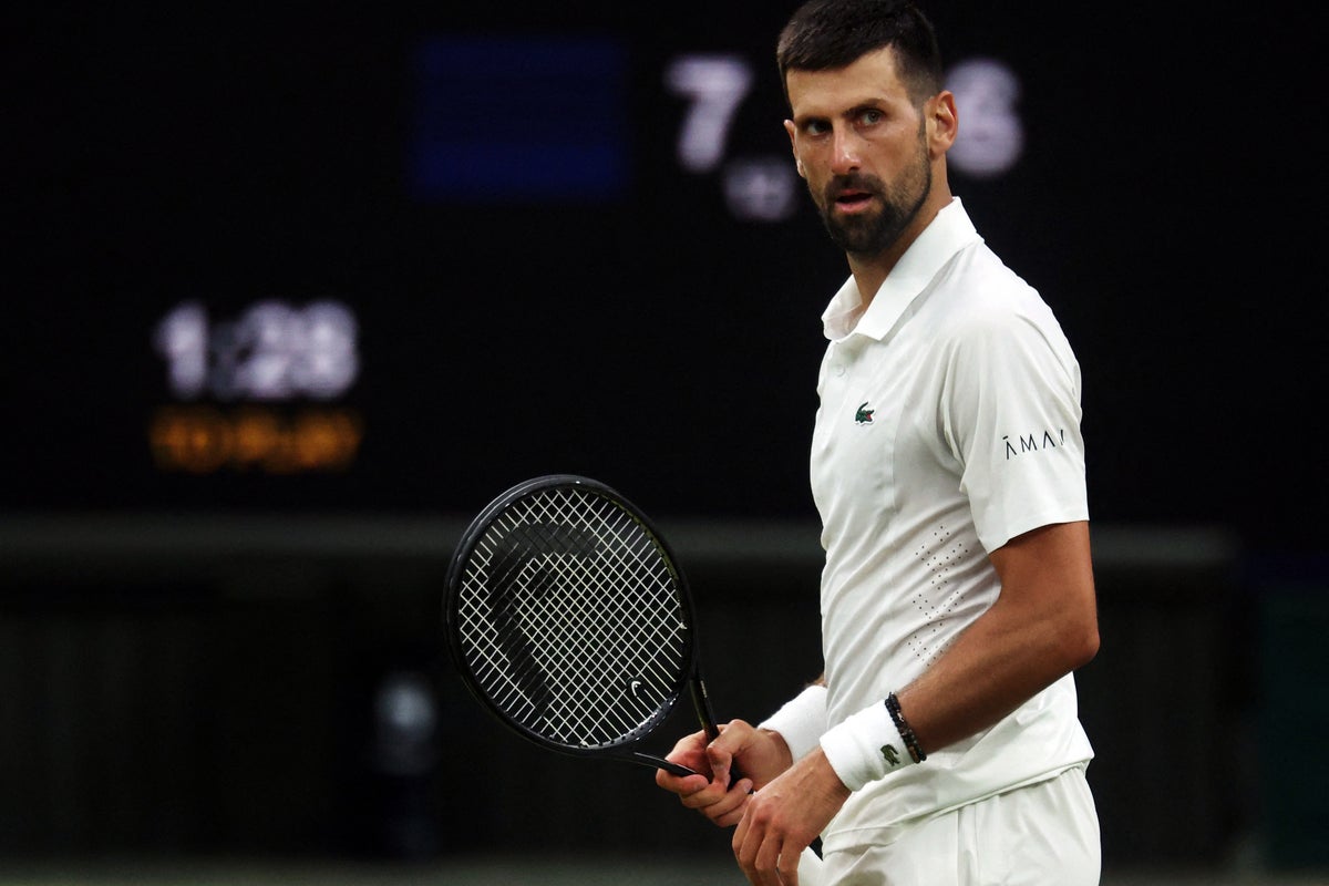 Novak Djokovic vs Félix Auger-Aliassime en direct : Wimbledon 2026, derniers résultats — Auger-Aliassime arrache le troisième set en quart de finale