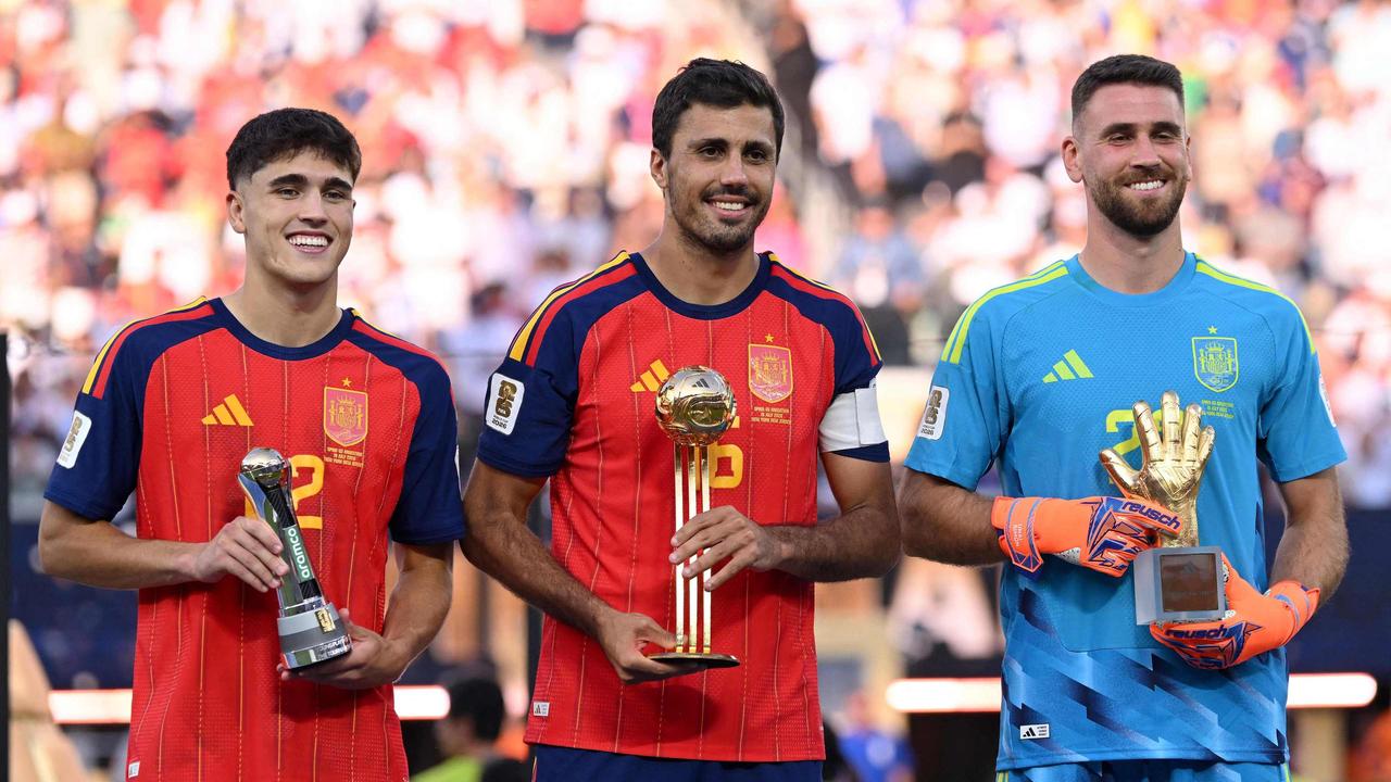 Les récompenses en bref : Rodri élu joueur du tournoi — et deux de ses coéquipiers raflent aussi plusieurs prix.