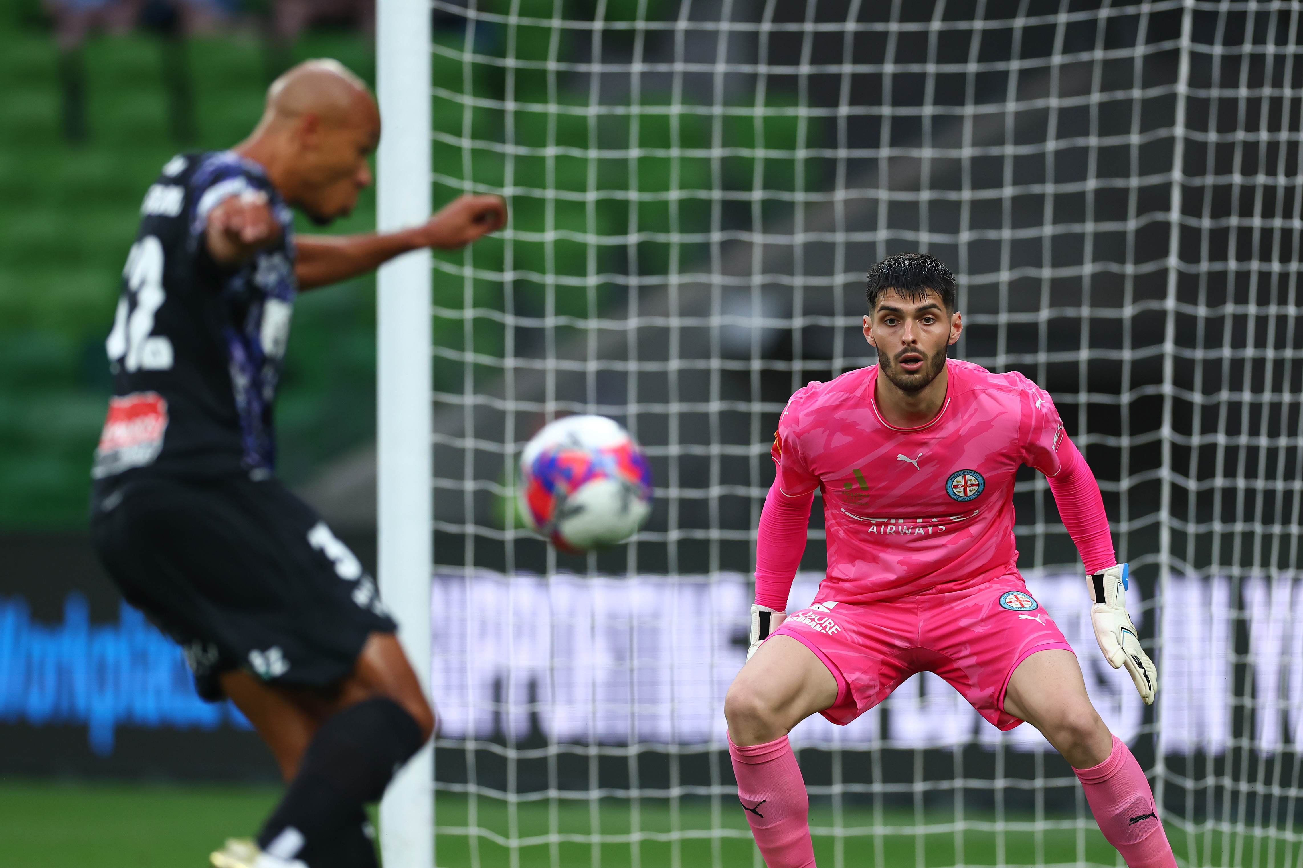 Beach en action pour Melbourne City