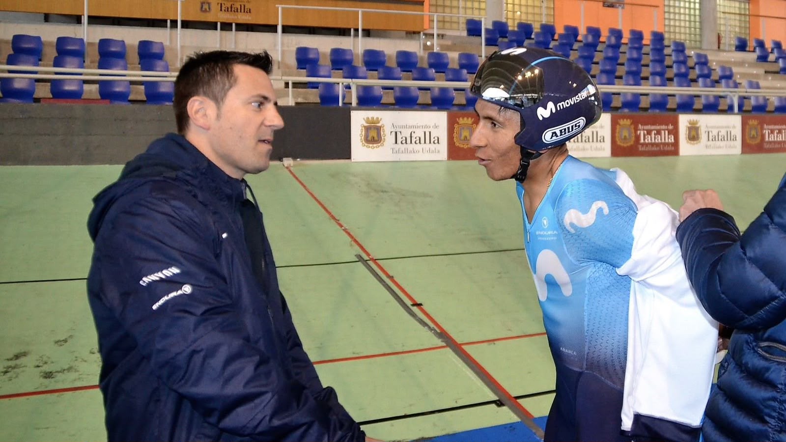 Zabala avec Nairo.
