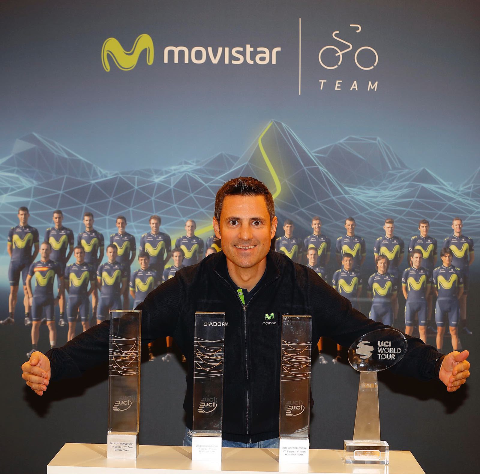 Zabala, durant sa période avec Movistar.
