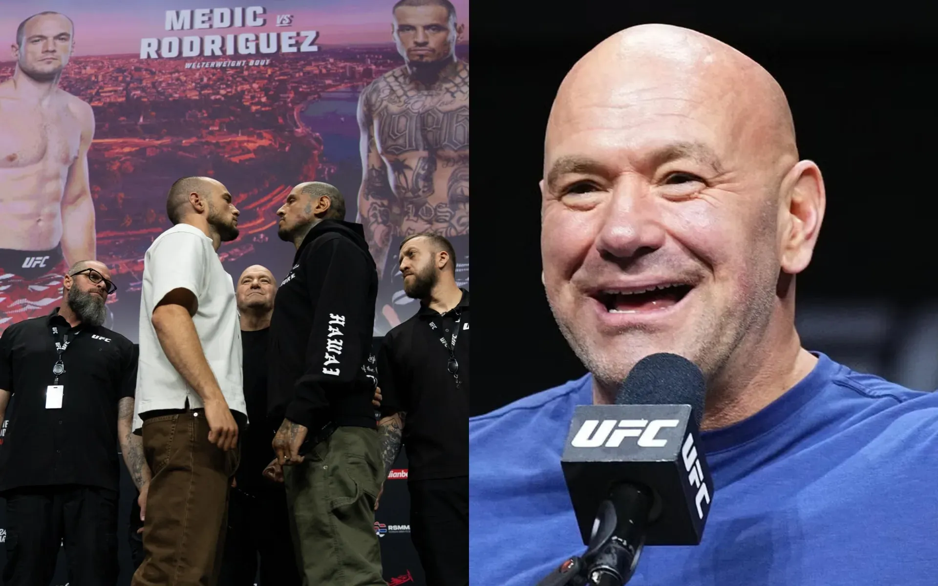 Les fans réagissent après que Dana White s’en prend à un journaliste sur sa question lors de la conférence de presse pré‑combat de l'UFC à Belgrade
