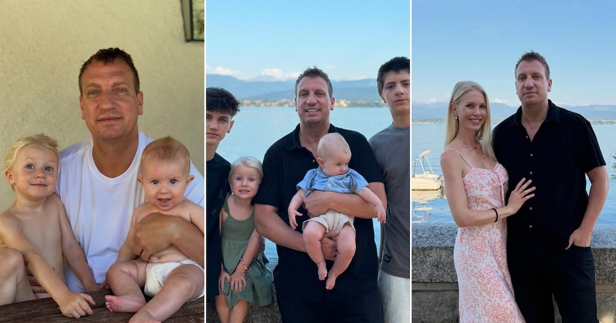 Depuis la Suisse, Maxi López et Daniela Christiansson ont célébré les sept mois de leur fils Lando.