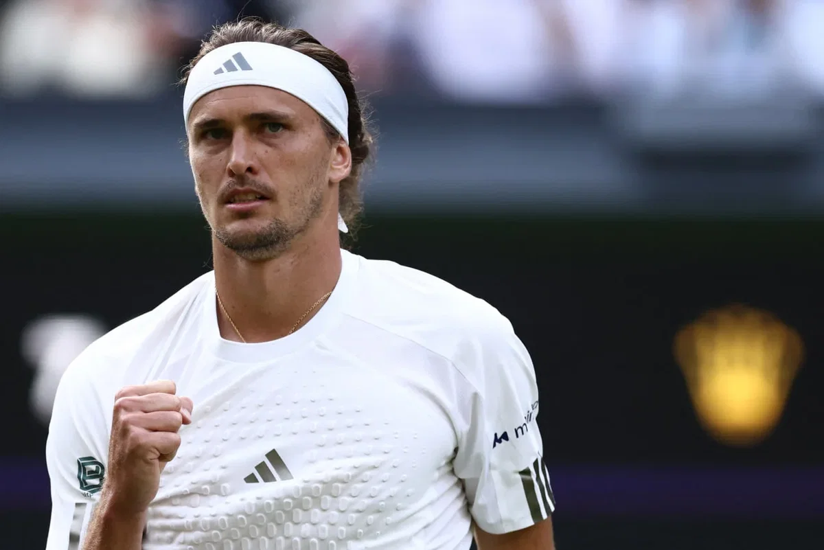 Alexander Zverev à Wimbledon