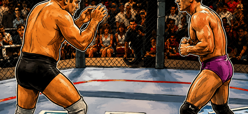 Ken Shamrock contre Dan Severn - UFC 6