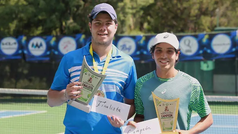 Juan Pablo López en finale du Torneo Profesional de Tenis Villista Durango 2026.