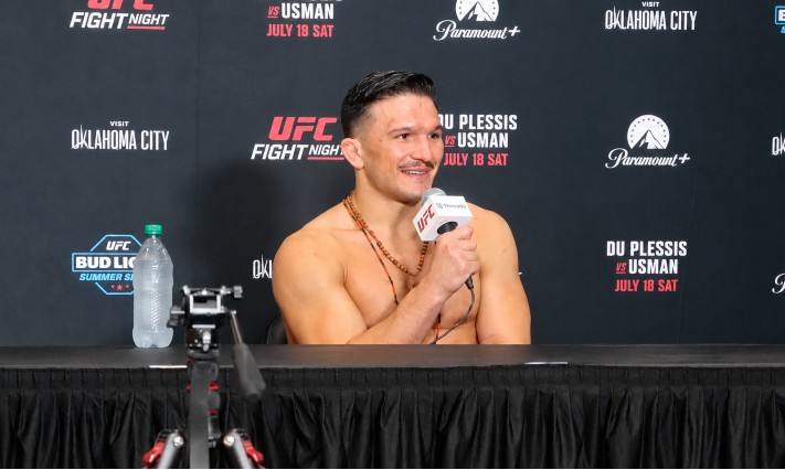 Jean-Paul Lebosnoyani affirme : Appelle-moi le Bandit américain après l'UFC d'Oklahoma City
