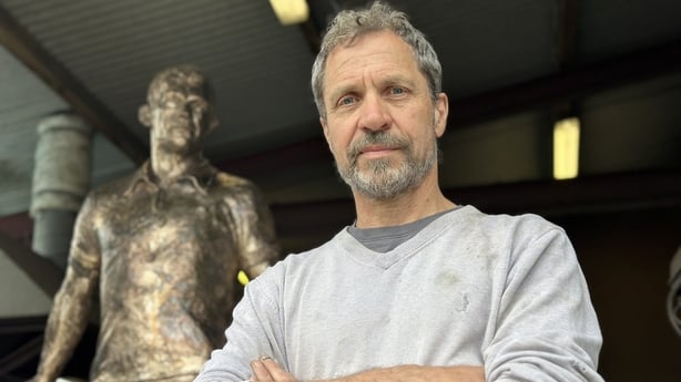 La statue de Mick Murphy