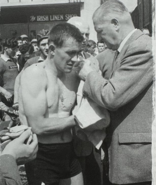 Mick Murphy blessé