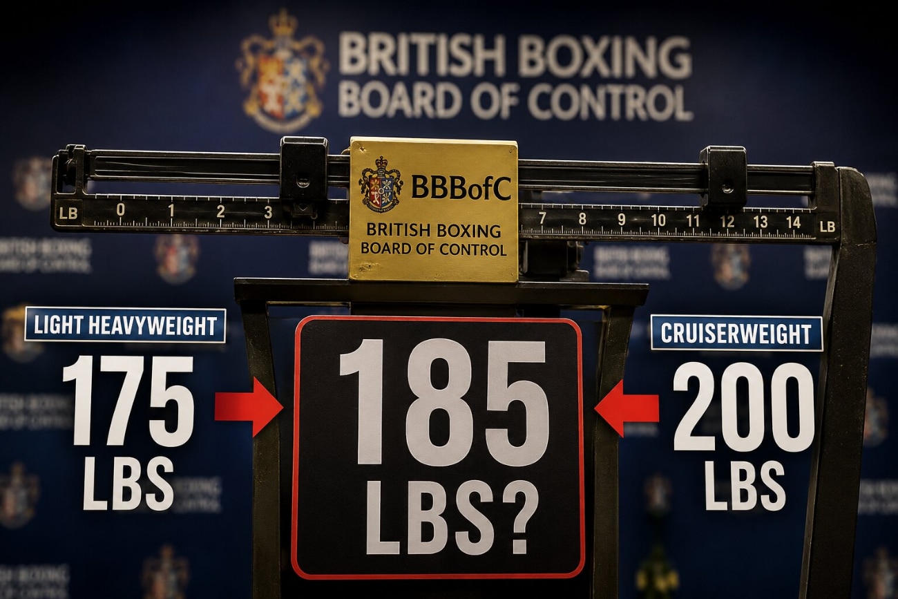 La British Boxing Board vise une nouvelle catégorie de poids à 185 livres