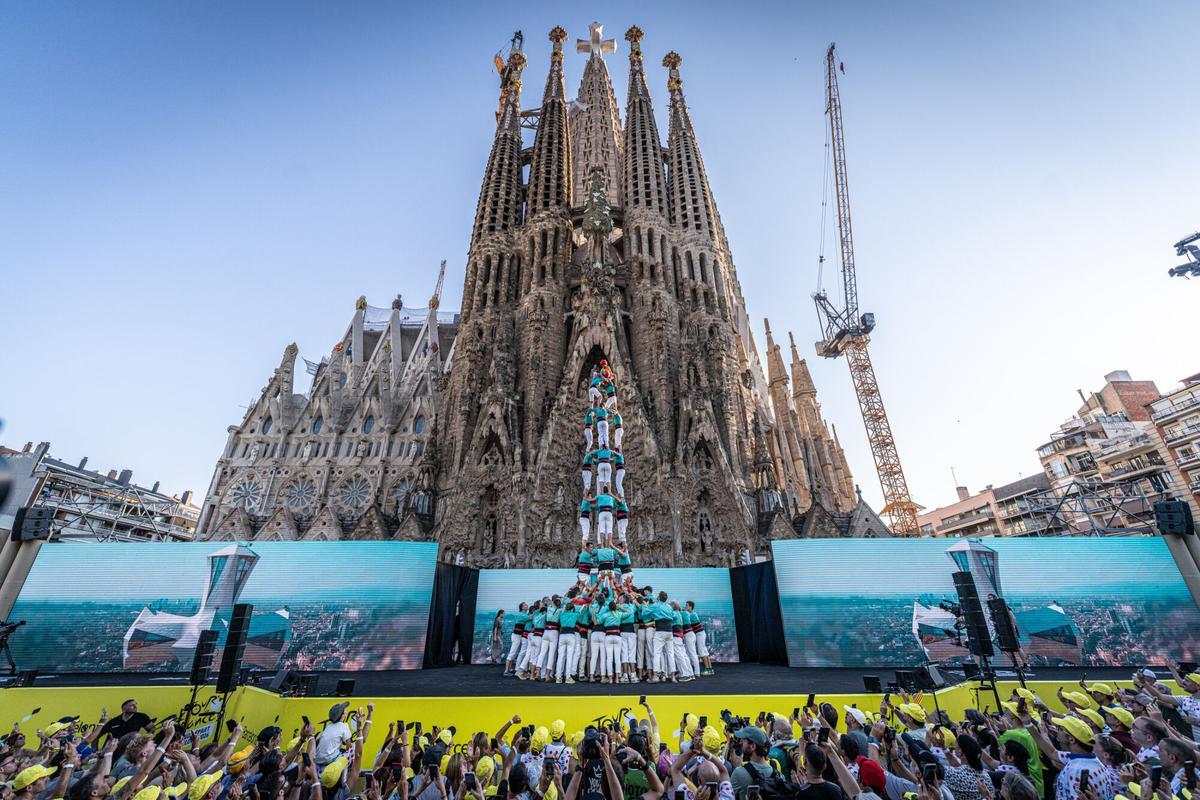 Présentation officielle des équipes du Tour de France à Barcelone, le 2 juillet.