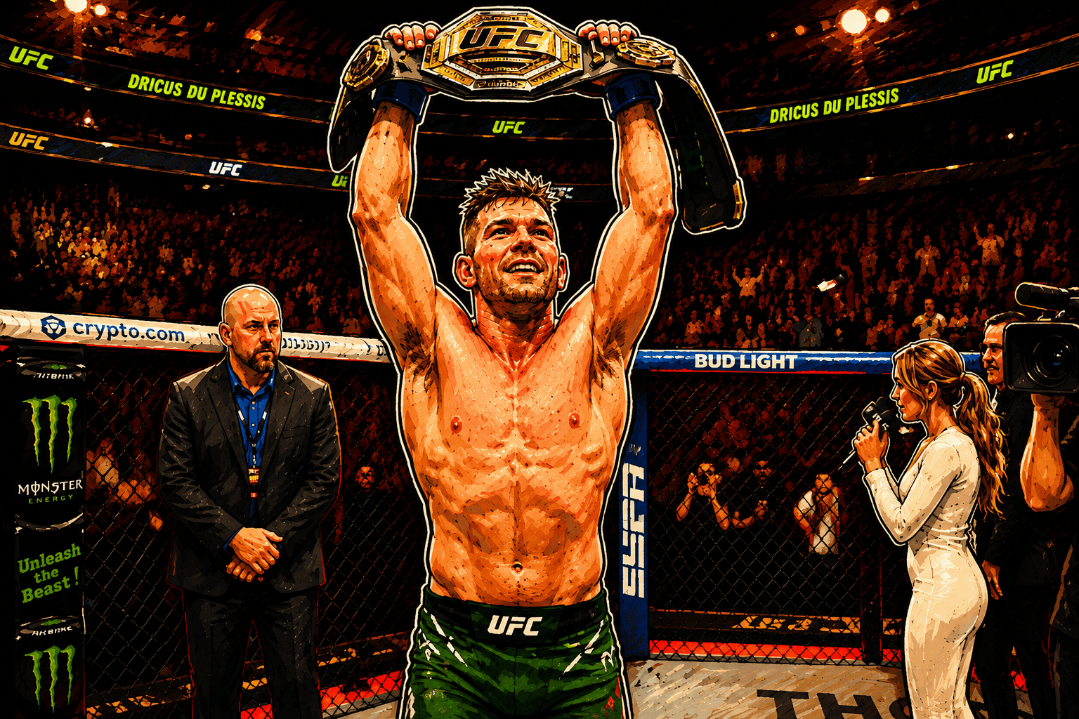 Les victoires les plus spectaculaires de Dricus du Plessis à l'UFC