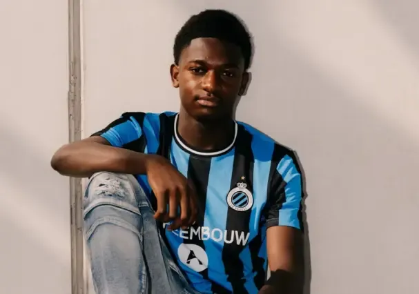 Jesse Bisiwu, jeune joueur du Club Brugge qui rejoindra le Barça