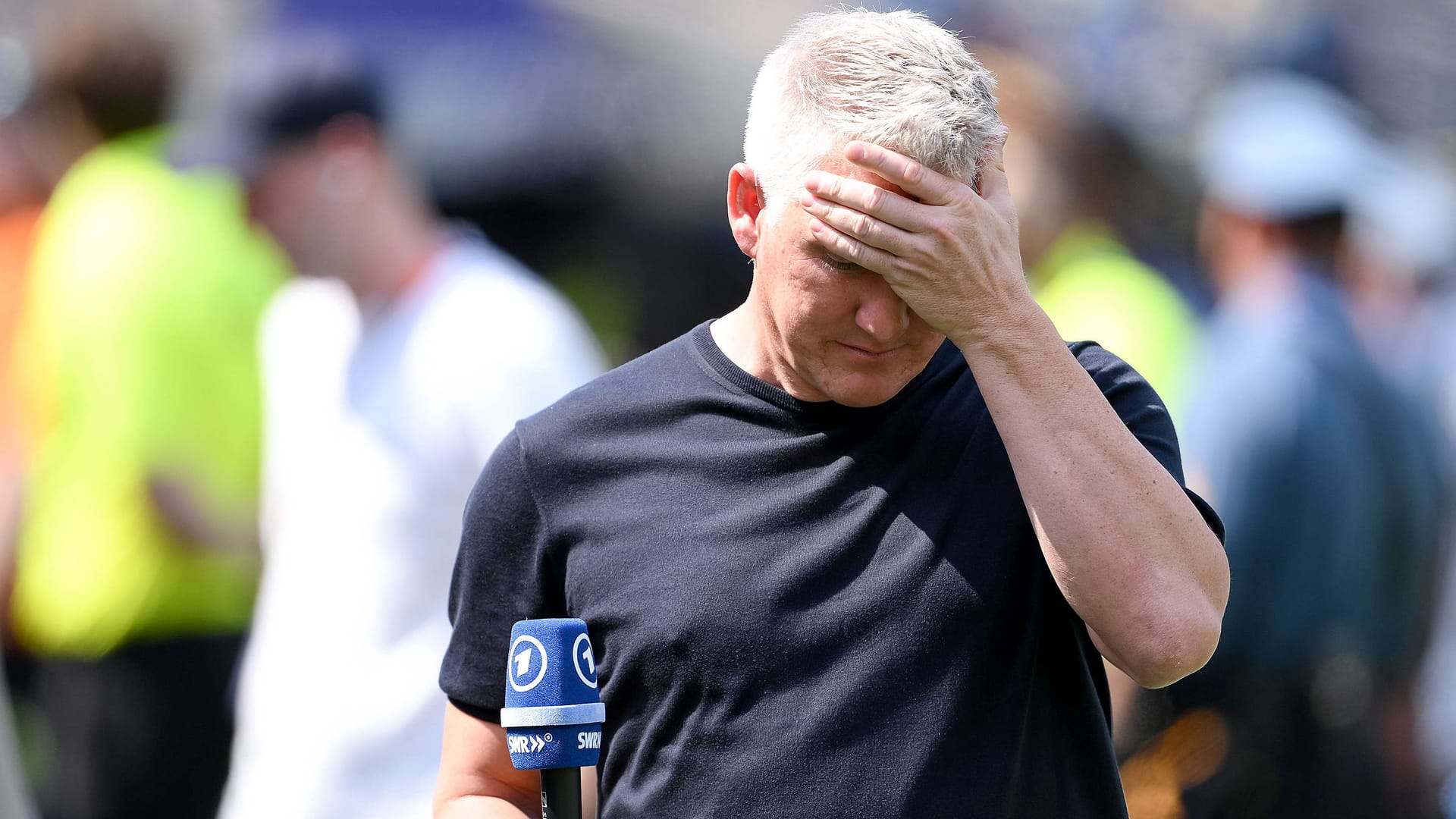 Bastian Schweinsteiger: le Weltmeister de 2014 a été confronté au trafic