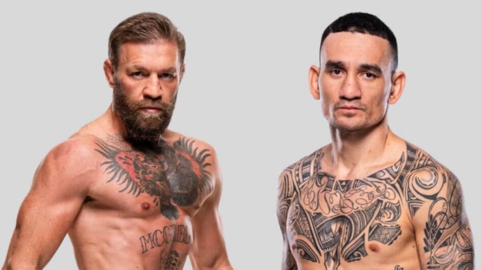 Conor McGregor et Max Holloway dans le main event du UFC 329