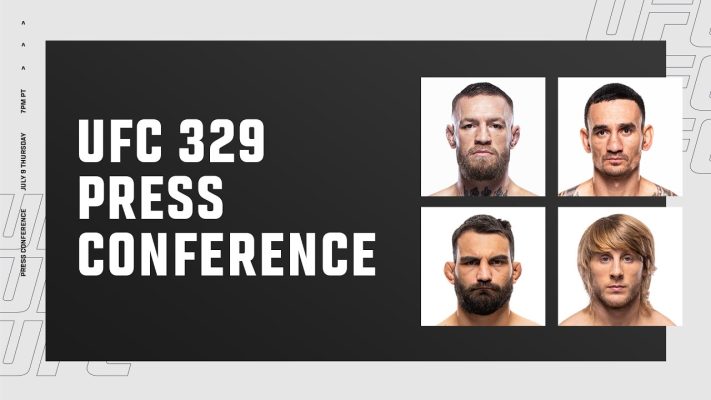 UFC 329 : McGregor contre Holloway 2 — Conférence de presse en direct avant le combat