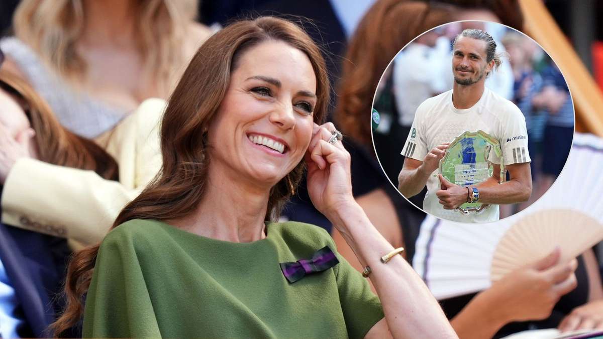 Wimbledon : Zverev fait sourire la princesse Kate avec un coup de maître